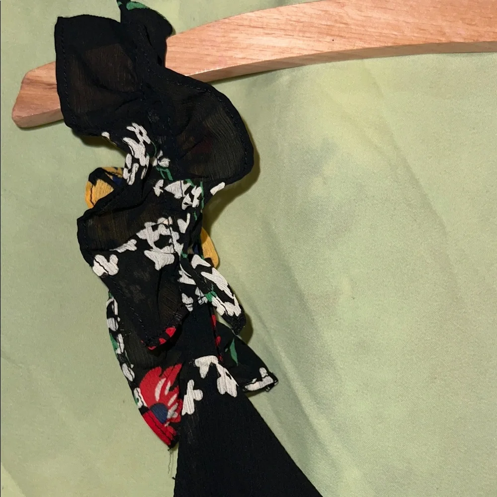 MADEWELL Floral Black Maxi Dress - Picture 9 of 15